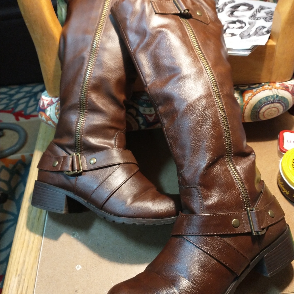 Kohl's Sodeltacognac Boots Size 8 1/2